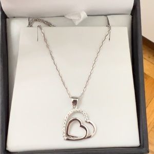 10k heart necklace